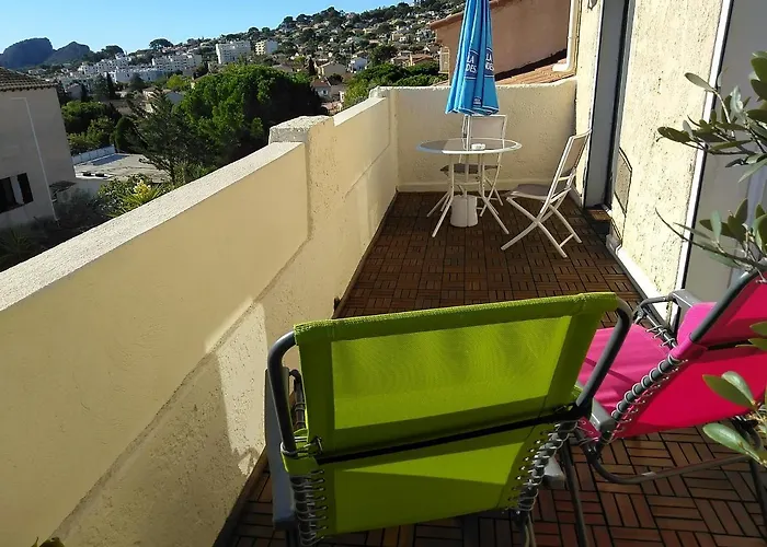 Charmante chambre avec vue mer - parking gratuit La Ciotat