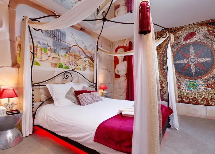 Chambre VENUS avec Jacuzzi privatif Vichy